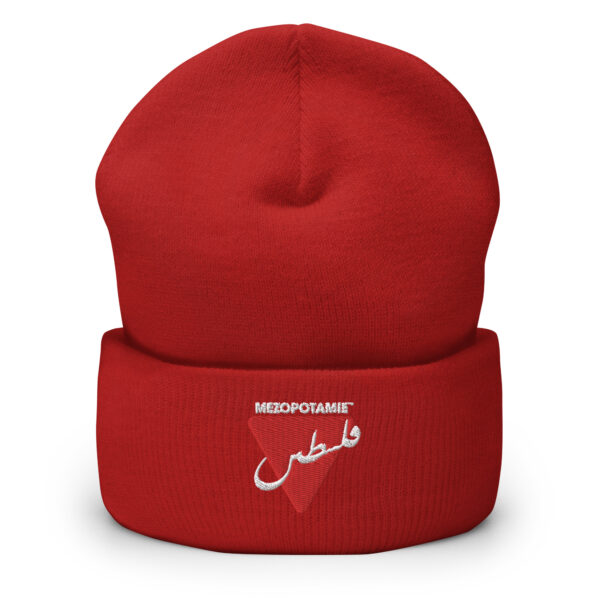 Bonnet Palestine : Filastin en Calligraphie Arabe – Image 6