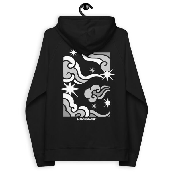 Sweat à capuche écologique "Nuances Célestes" unisexe