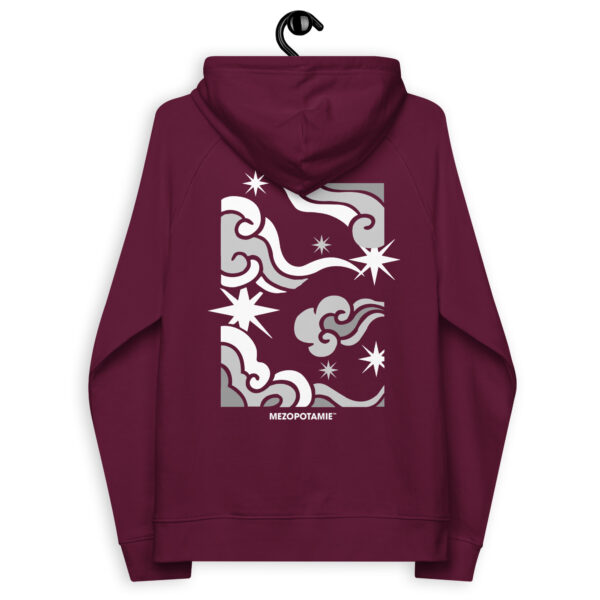 Sweat à capuche écologique "Nuances Célestes" unisexe – Image 2